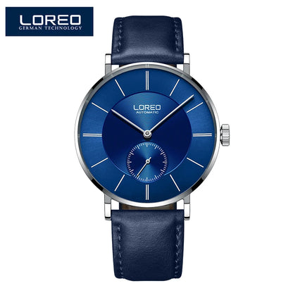 Luxury Brand Automatic Watches Mens Stylish Simplicity Ultra Thin Dial Waterproof Mechanical Wristwatch Man Reloj Hombre