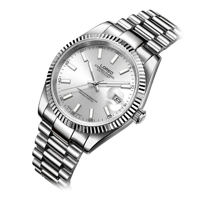 Mens Watches Top Brand Luxury Automatic Wrist Watch MIYOTA Mechanical Waterproof Business Stainless Steel Sport Mens Watch