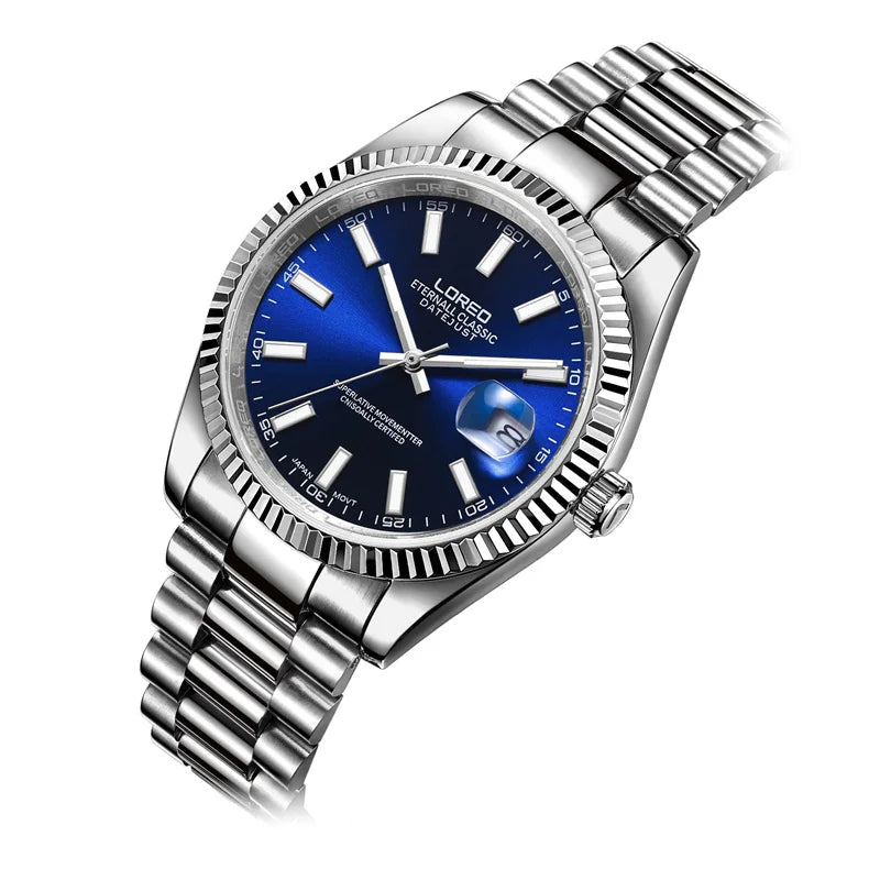 Mens Watches Top Brand Luxury Automatic Wrist Watch MIYOTA Mechanical Waterproof Business Stainless Steel Sport Mens Watch