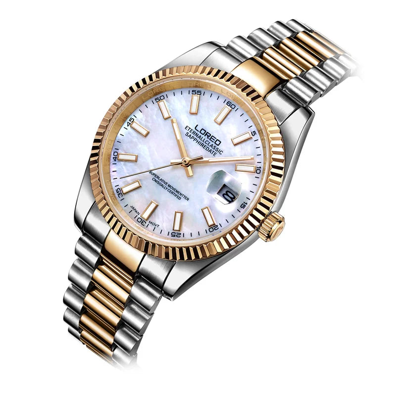 Mens Watches Top Brand Luxury Automatic Wrist Watch MIYOTA Mechanical Waterproof Business Stainless Steel Sport Mens Watch