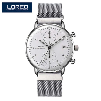 Luxury Brand Silver Steel Quartz Men Steel Watch Waterproof 3ATM Luminous Watches Calendar Watch Dropshipping 2023