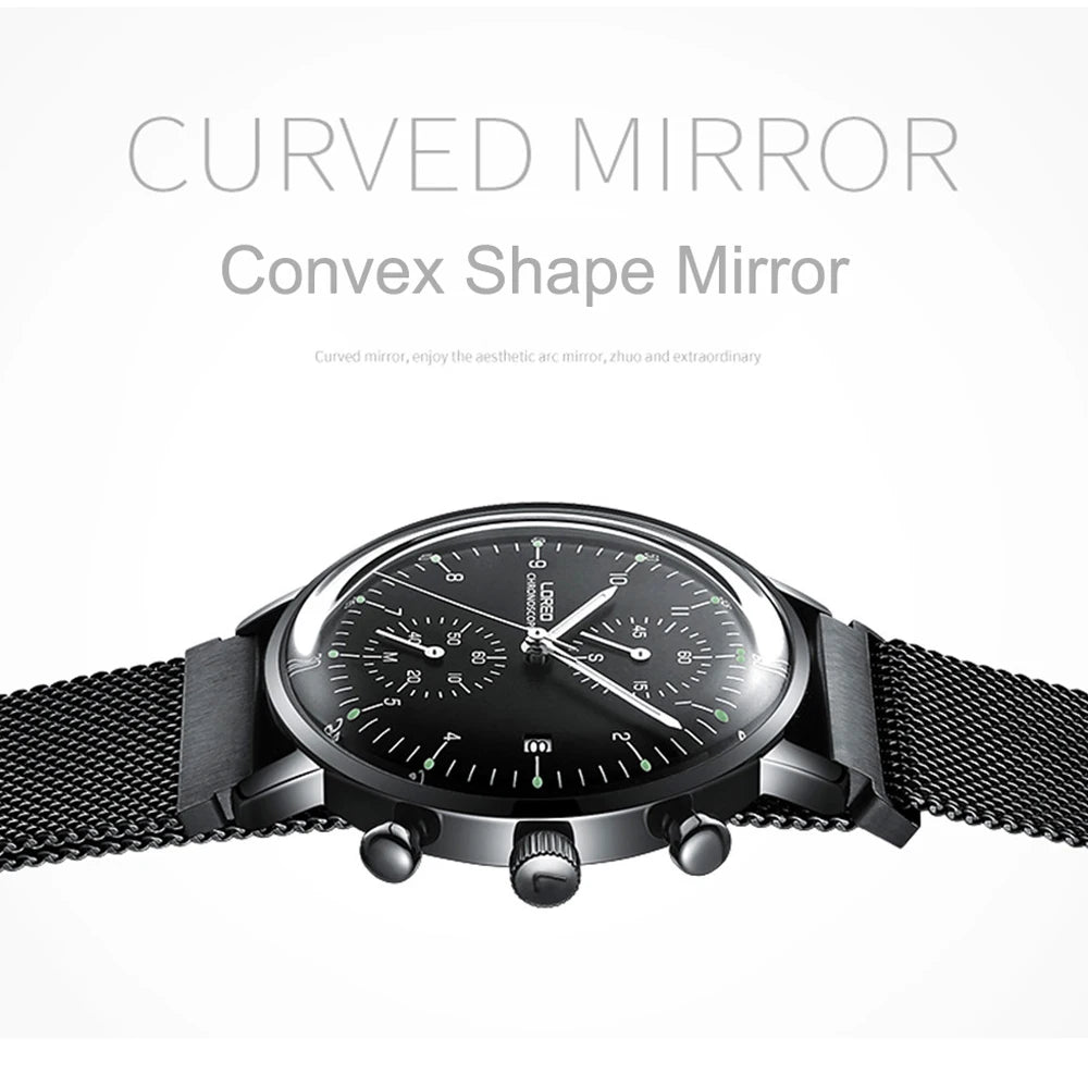 Luxury Brand Silver Steel Quartz Men Steel Watch Waterproof 3ATM Luminous Watches Calendar Watch Dropshipping 2023