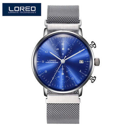 Luxury Brand Silver Steel Quartz Men Steel Watch Waterproof 3ATM Luminous Watches Calendar Watch Dropshipping 2023
