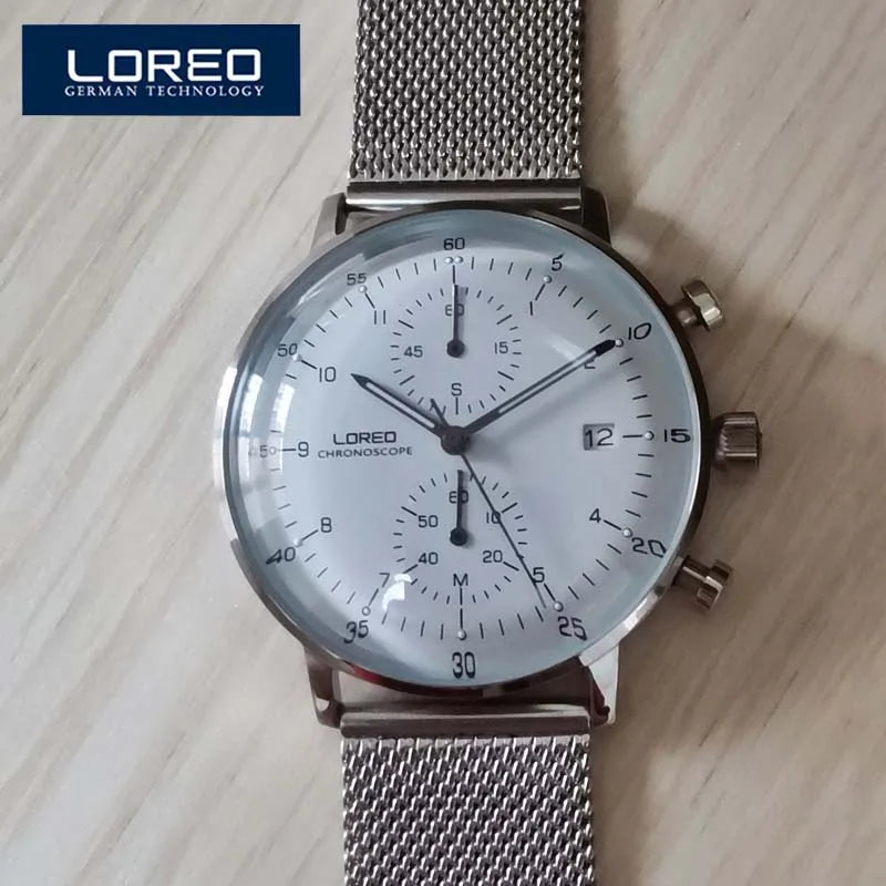 Luxury Brand Silver Steel Quartz Men Steel Watch Waterproof 3ATM Luminous Watches Calendar Watch Dropshipping 2023