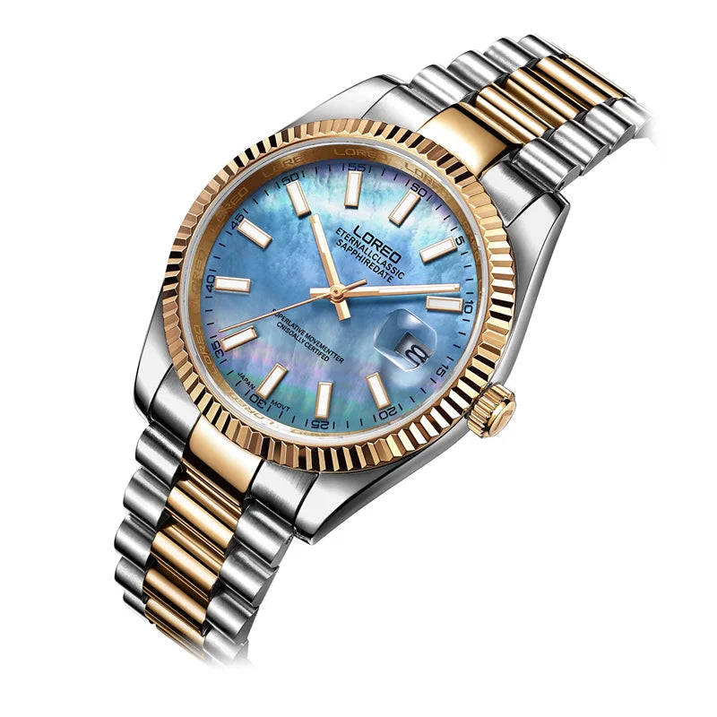 Mens Watches Top Brand Luxury Automatic Wrist Watch MIYOTA Mechanical Waterproof Business Stainless Steel Sport Mens Watch