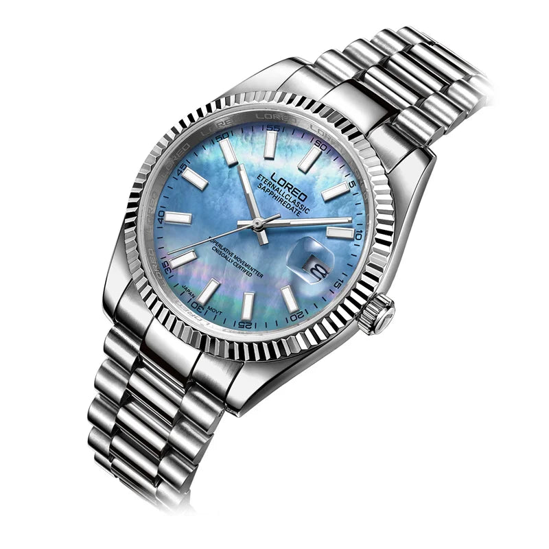 Mens Watches Top Brand Luxury Automatic Wrist Watch MIYOTA Mechanical Waterproof Business Stainless Steel Sport Mens Watch